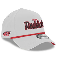 Casquette ajustable Tyler Reddick 9FORTY A-Frame Chain Script pour homme de New Era blanche