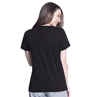 Women's G-III 4Her by Carl Banks  Black Tyler Reddick Batter Up V-Neck T-Shirt