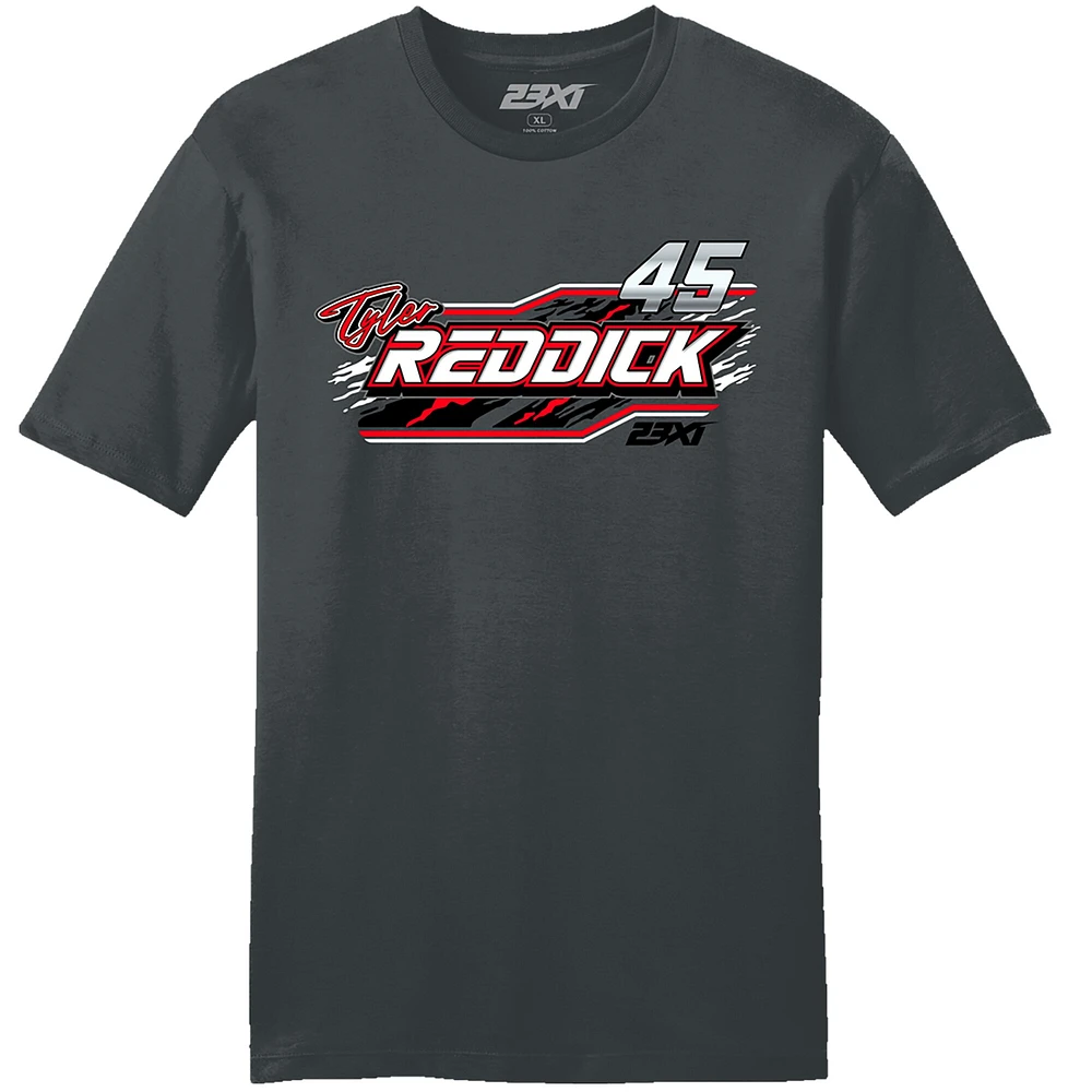 T-shirt Jordan Brand 23XI Racing pour jeunes, couleur charbon, Tyler Reddick