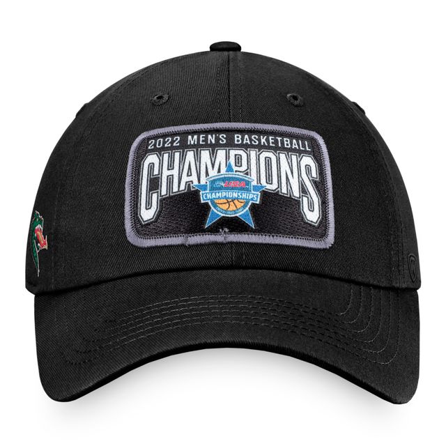 Hommes Top of the World Black UAB Blazers 2022 C-USA Men's Basketball Conference Tournament Champions Locker Room Casquette réglable