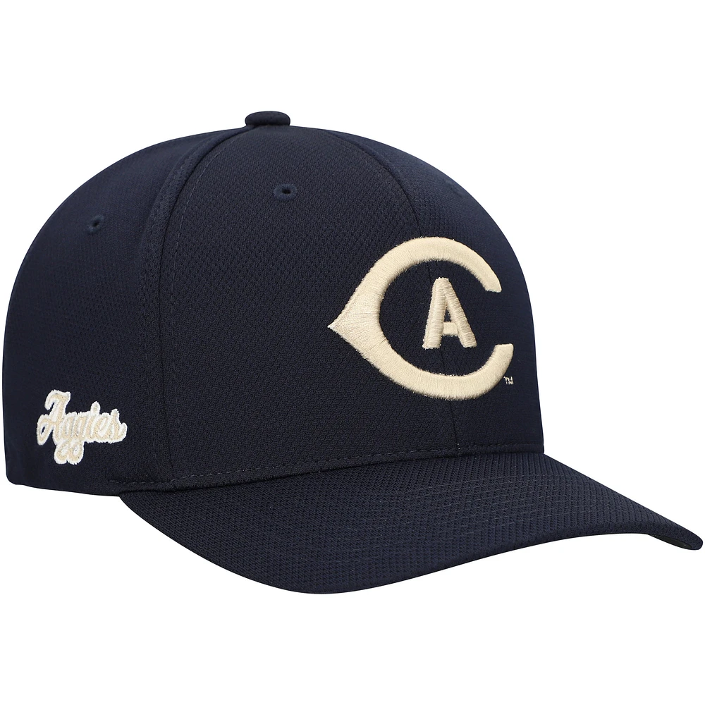 Casquette Reflex Performance Flex bleu marine Top of the World UC Davis Aggies pour homme