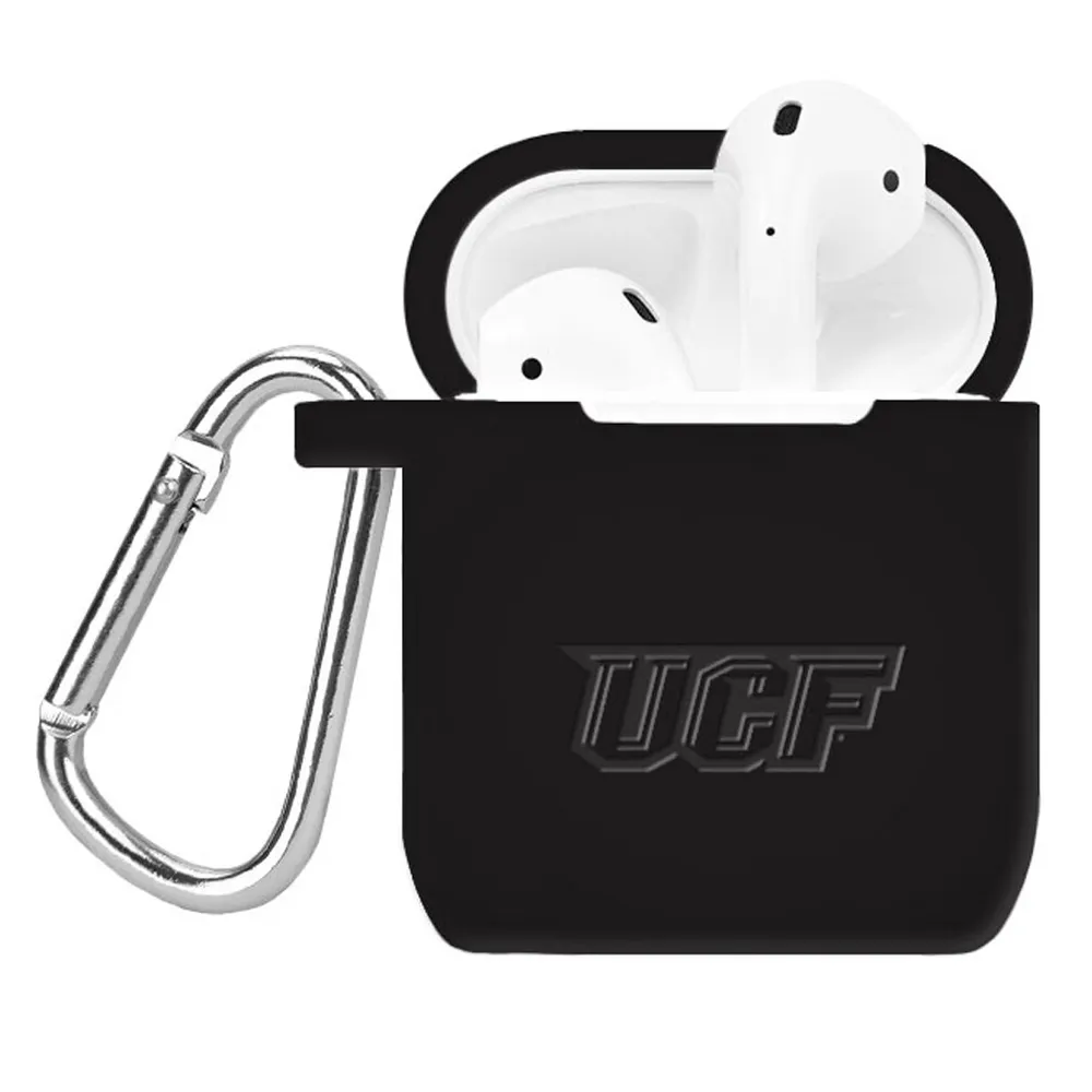 Lids UCF Knights Affinity Bands Debossed Silicone AirPods Case Cover -  Black