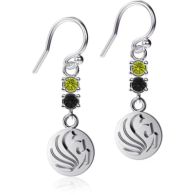 Dayna Designs Boucles d'oreilles en cristal UCF Knights
