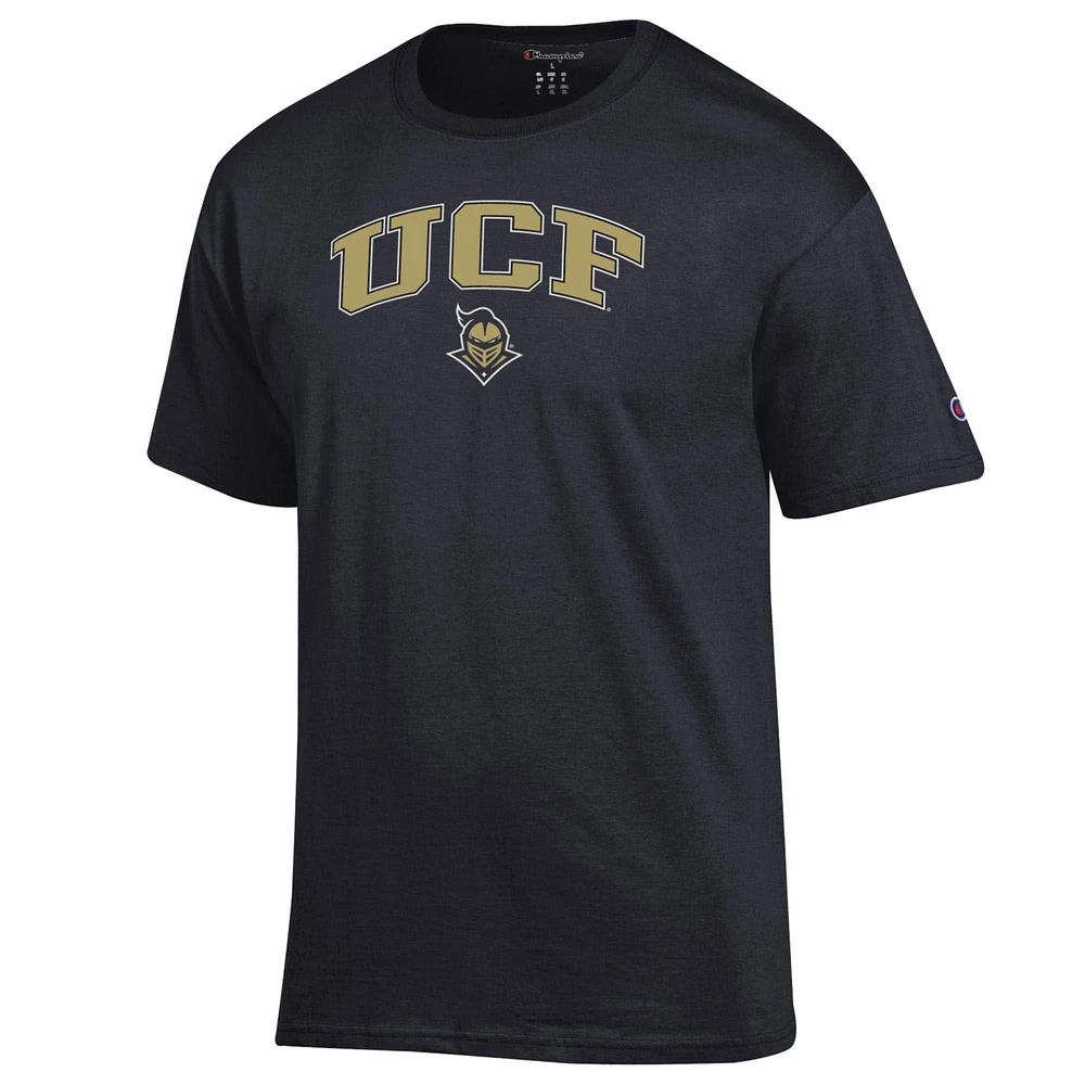 Men's Champion  Black UCF Knights Arch Over Logo T-Shirt