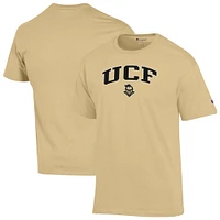 Men's Champion  Gold UCF Knights Arch Over Logo T-Shirt