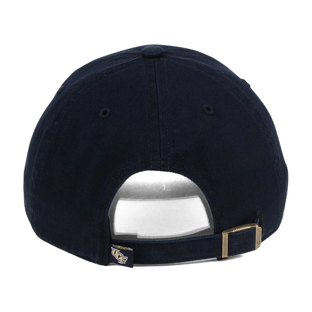 Men's '47 Black UCF Knights Clean Up Adjustable Hat