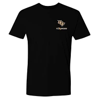 T-shirt noir pour homme UCF Knights Best Coast Sunset