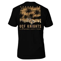 T-shirt noir pour homme UCF Knights Best Coast Sunset