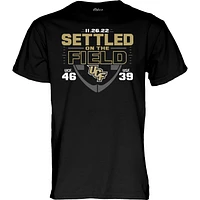 Men's Blue 84 Black UCF Knights 2022 War on I-4 Score T-Shirt