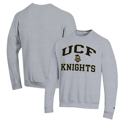 Sweat à capuche Champion UCF Knights High Motor gris chiné pour homme