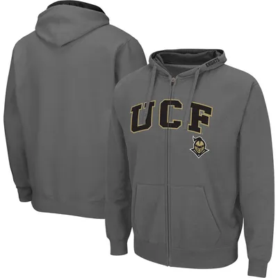 Men's Colosseum Black UCF Knights 2.0 Lace-Up Pullover Hoodie