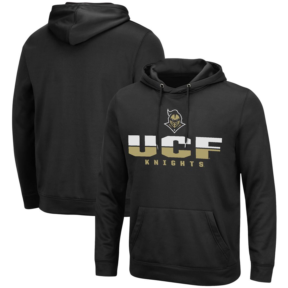 Men's Colosseum Black UCF Knights Lantern Pullover Hoodie