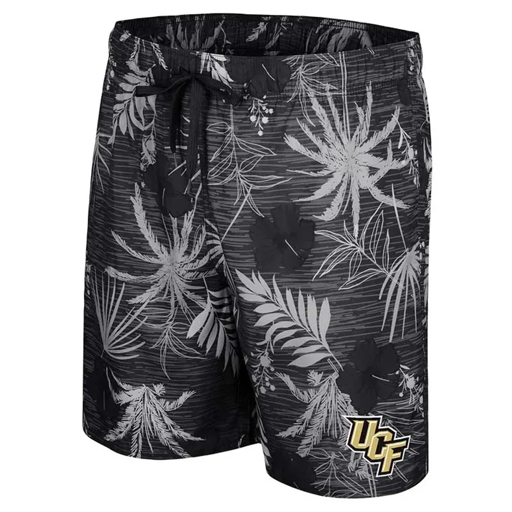 Short de bain What Else is New pour homme Colosseum Black UCF Knights