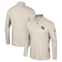 Veste à glissière quart de tour pour homme Colosseum Natural UCF Knights OHT Military Appreciation