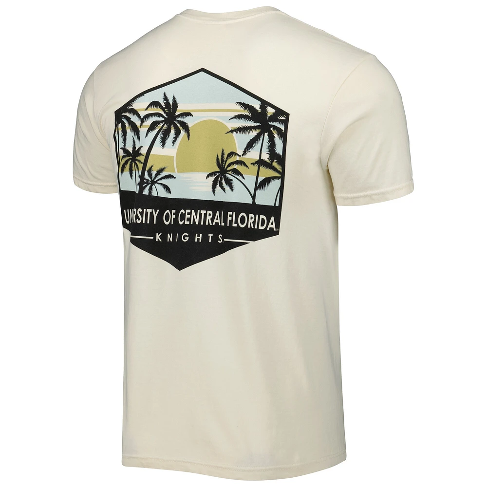 T-shirt crème UCF Knights Landscape Shield pour homme
