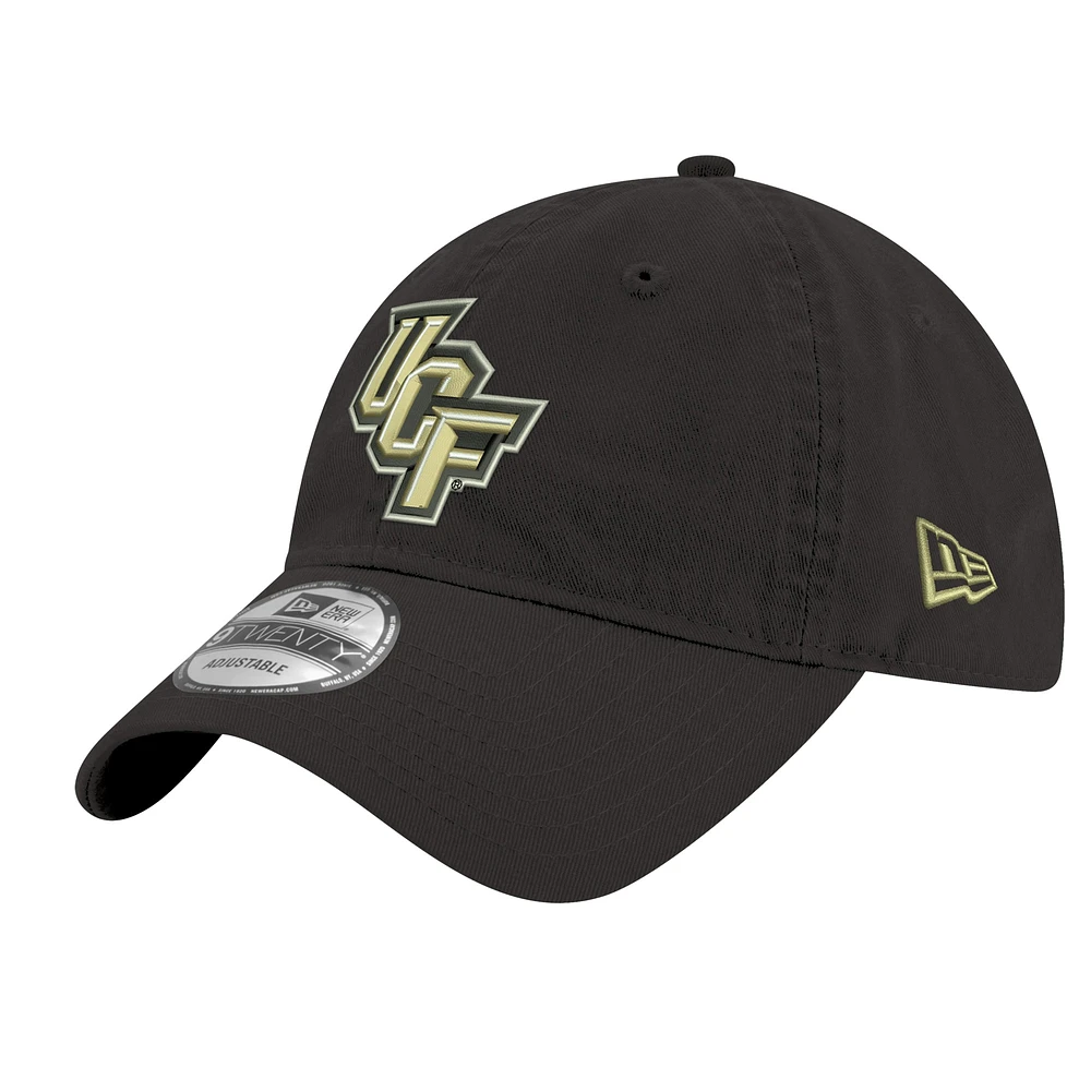 Casquette ajustable Core Classic 9TWENTY UCF Knights noire New Era pour homme