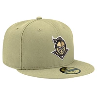 Men's New Era Gold UCF Knights 59FIFTY Fitted Hat