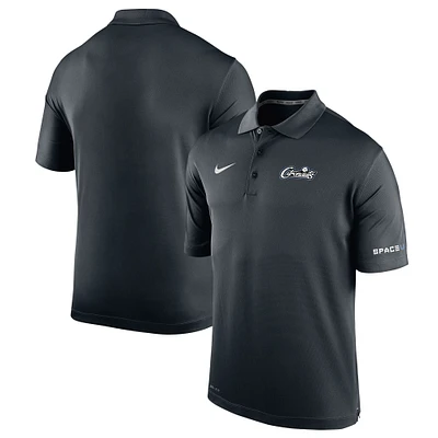 Polo universitaire Nike UCF Knights 2022 Space Game SpaceU pour homme, noir