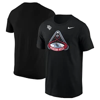 Men's Nike Black UCF Knights 2024 Space Game Mission VIII T-Shirt