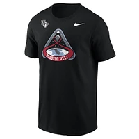 T-shirt Nike UCF Knights 2024 Space Game Mission VIII pour homme, noir