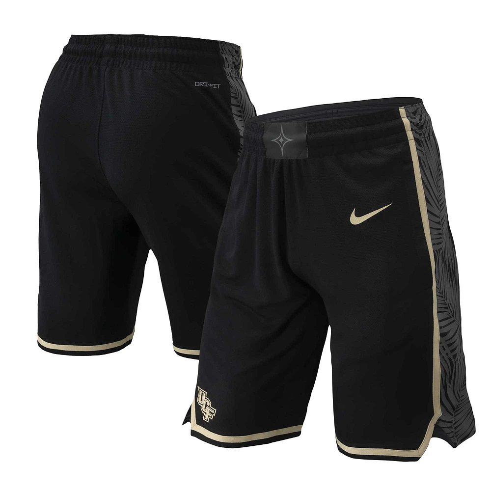 Short de basket-ball Nike UCF Knights Replica Performance noir pour homme