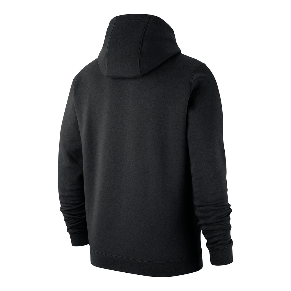 Pull à capuche et logo UCF Knights Wordmark Club Nike noir pour homme