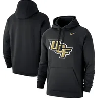Pull à capuche et logo UCF Knights Wordmark Club Nike noir pour homme