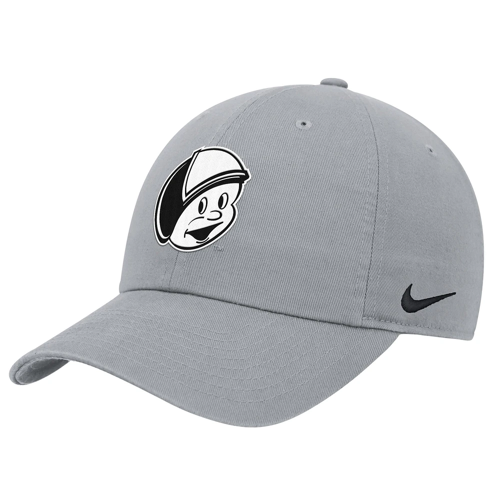 Casquette ajustable Nike UCF Knights 2024 Space Game Club pour homme Gris