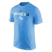 Men's Nike  Light Blue UCF Knights 2024 Space Game SpaceU Core T-Shirt