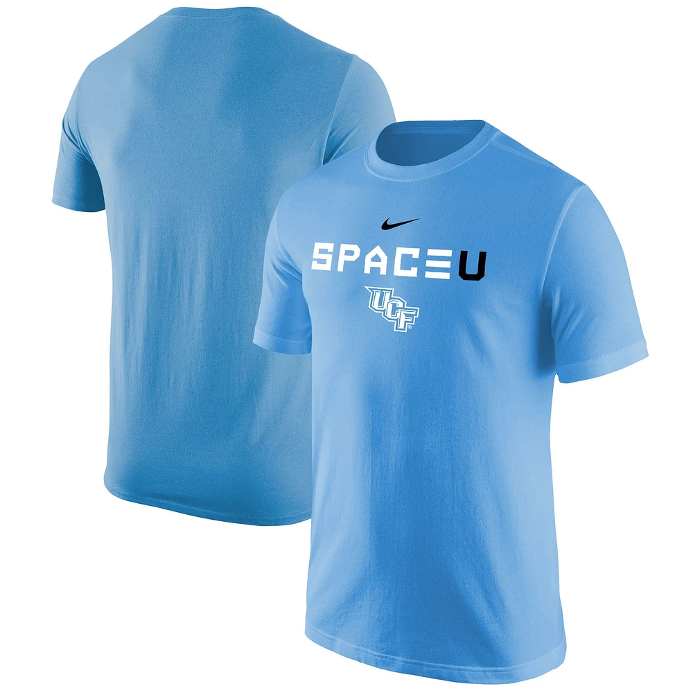 T-shirt Nike bleu clair UCF Knights 2024 Space Game SpaceU Core pour homme