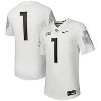 Maillot de football réplique intouchable Nike #1 UCF Knights blanc pour homme