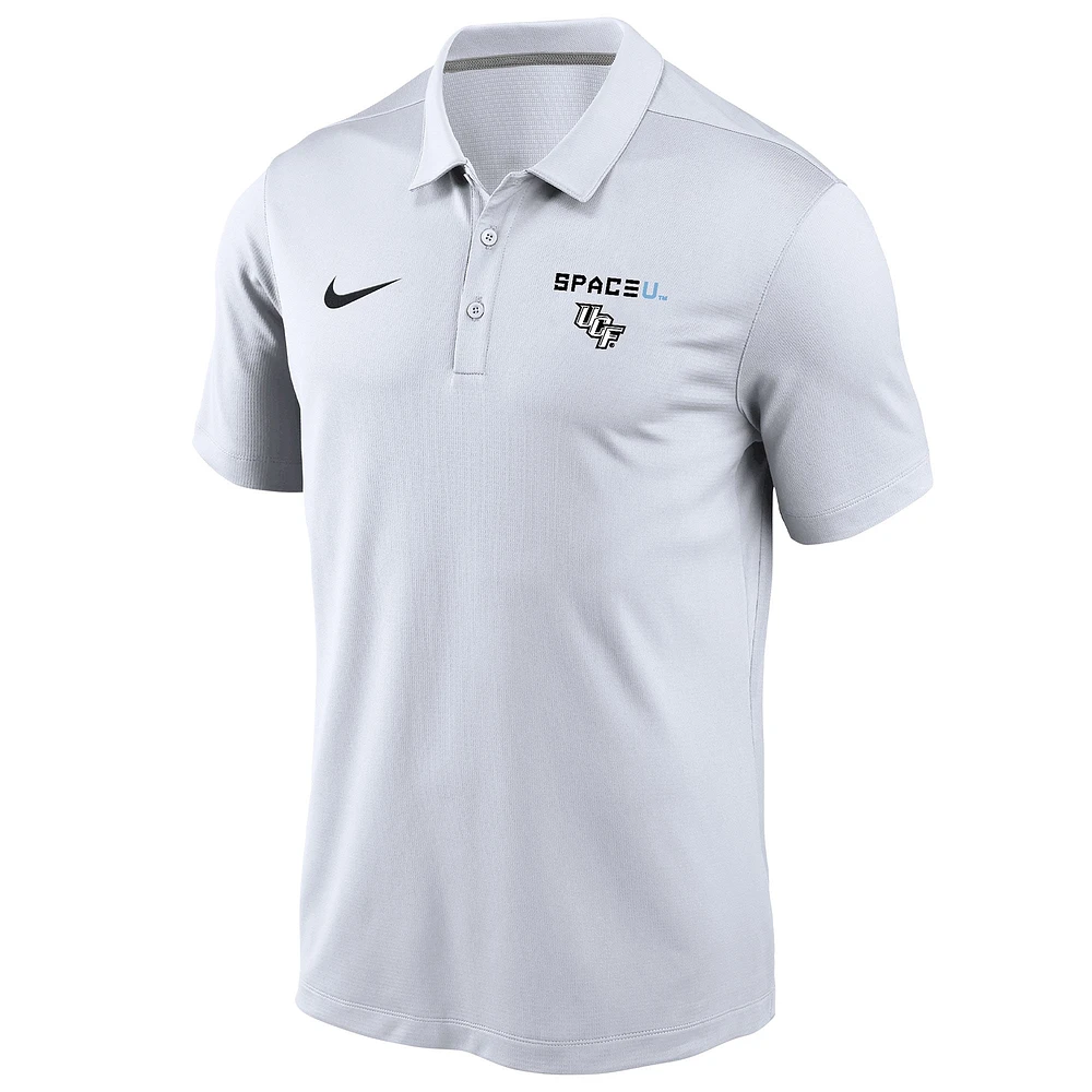 Polo Nike blanc pour homme UCF Knights Space Game 2024