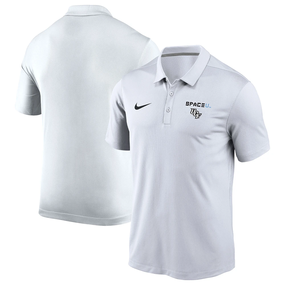 Polo Nike blanc pour homme UCF Knights Space Game 2024