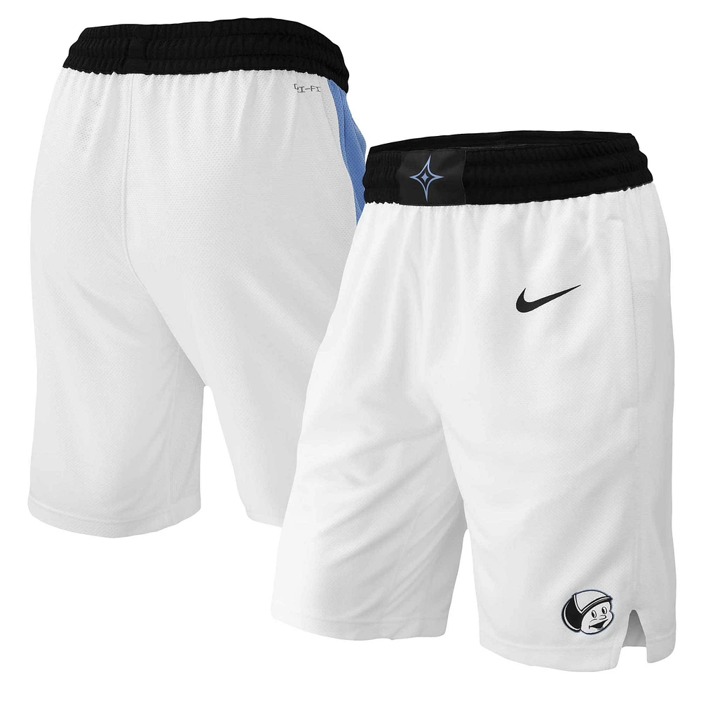 Short de basket-ball Nike UCF Knights Replica Performance pour homme, blanc