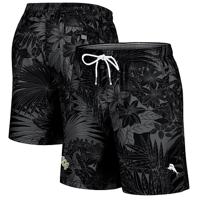 Short de bain Tommy Bahama noir pour homme, UCF Knights, Santiago Palms