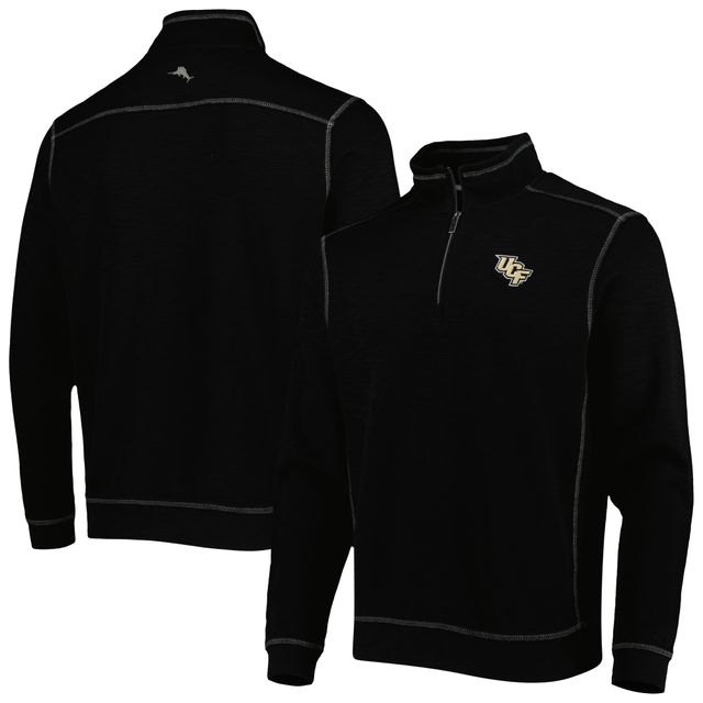 Tommy Bahama Black UCF Knights Sport Tobago Bay Tri-Blend Mock Neck Half-Zip Jacket