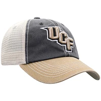 Men's Top of the World Black/Gold UCF Knights Off Road Adjustable Trucker Hat