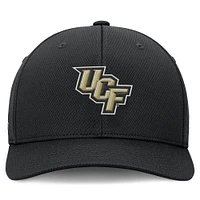 Men's Top of the World  Black UCF Knights Reflex Logo Flex Hat