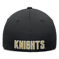 Men's Top of the World  Black UCF Knights Reflex Logo Flex Hat