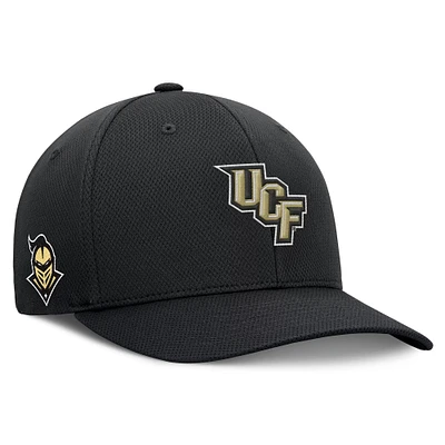 Casquette Flex noire avec logo Reflex UCF Knights Top of the World pour homme