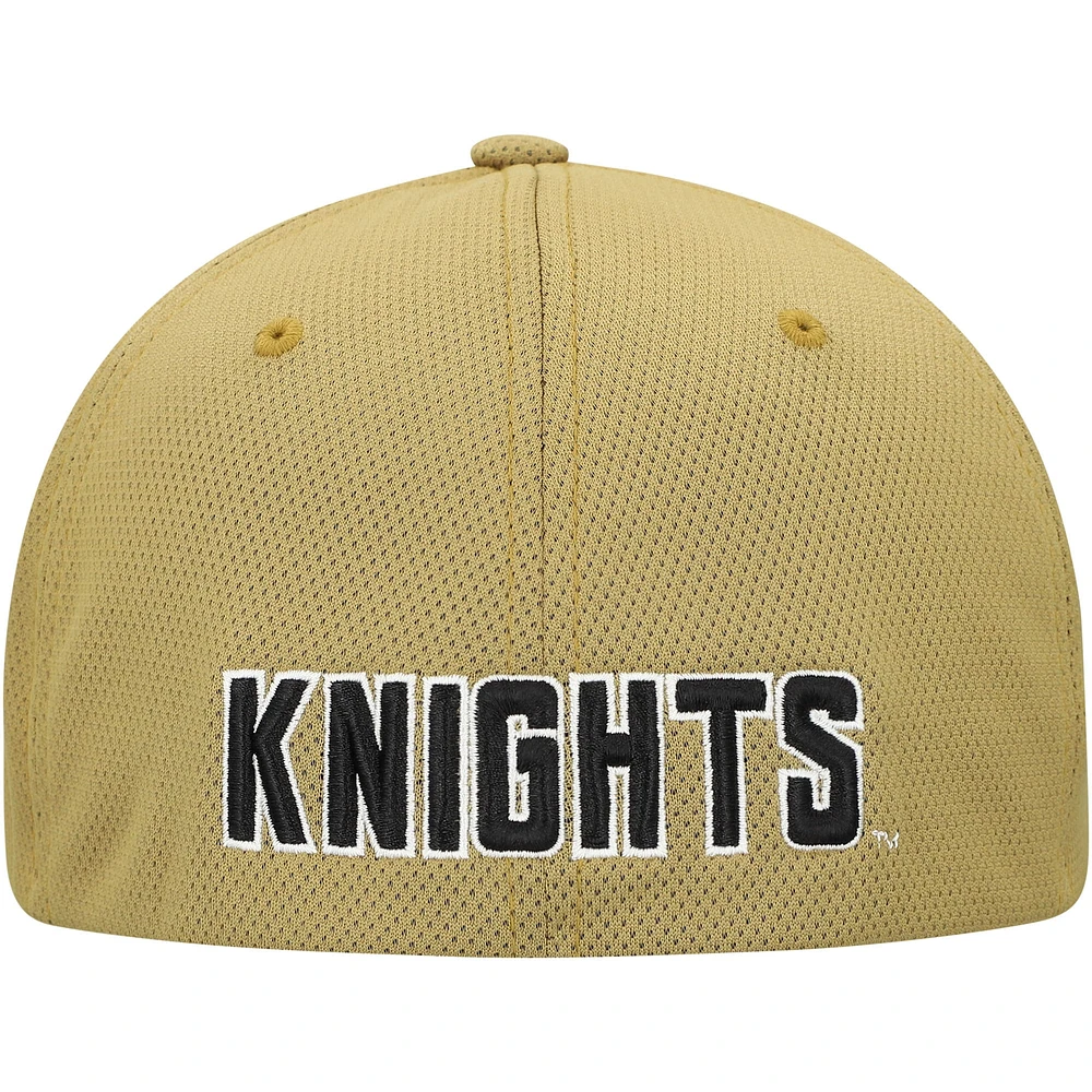 Men's Top of the World Gold UCF Knights Reflex Rebound Stretch Fit Hat