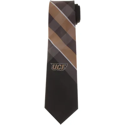 UCF Knights Woven Poly Grid Tie