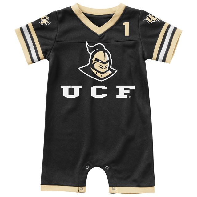 Barboteuse de football Colosseum noire UCF Knights Bumpo pour nouveau-né et nourrisson