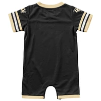 Newborn & Infant Colosseum Black UCF Knights Bumpo Football Romper