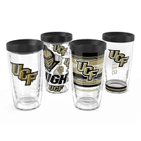 Tervis UCF Knights Pack de quatre 16oz. Ensemble de gobelets classiques