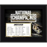 UCF Knights 10.5" x 13" 2017 Undefeated National Champion Season Sublimated Plaque