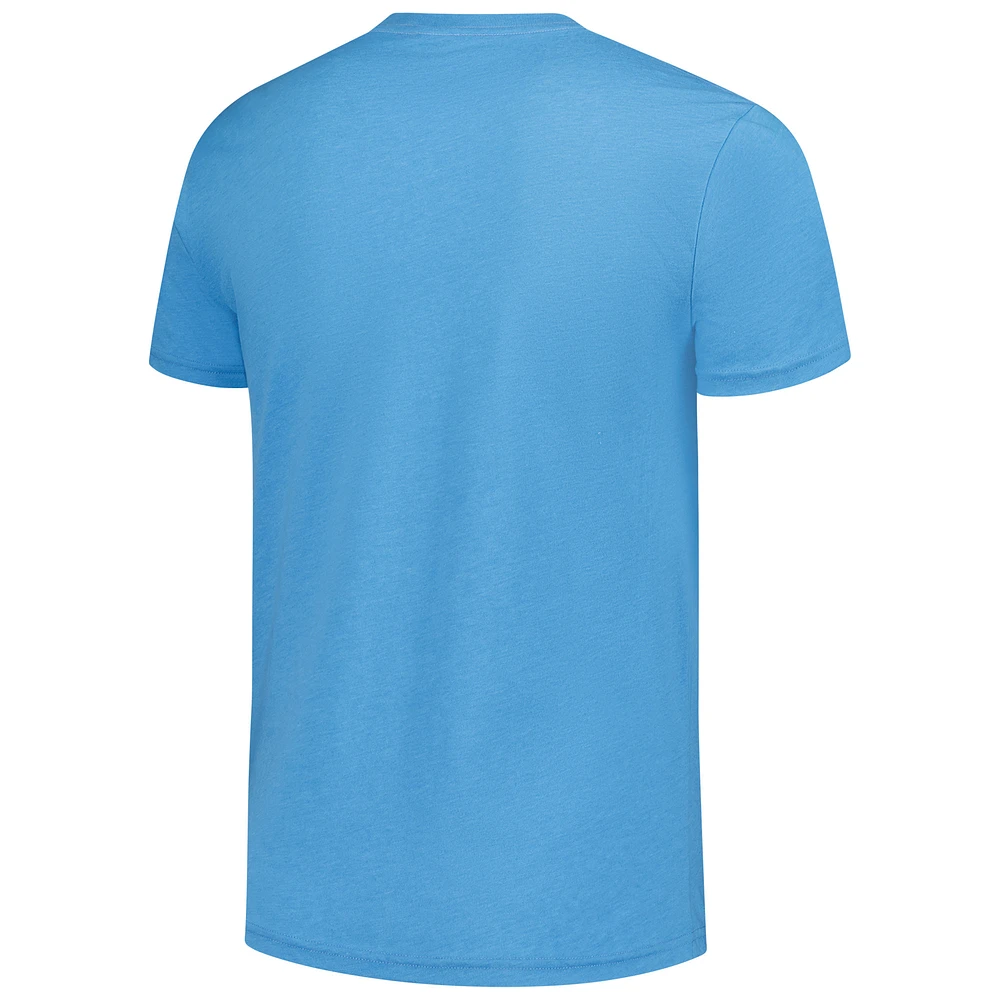 T-shirt unisexe bleu Charlie Hustle UCF Knights Citronauts Tri-Blend