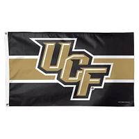 Drapeau WinCraft UCF Knights Logo Stripe Deluxe 3 pi x 5 pi