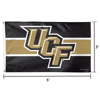 Drapeau WinCraft UCF Knights Logo Stripe Deluxe 3 pi x 5 pi