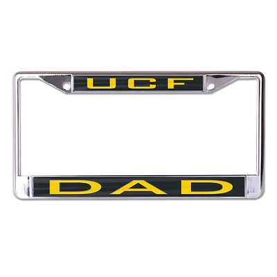 Cadre de plaque d'immatriculation WinCraft UCF Knights S/L Dad